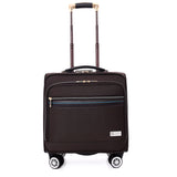 Universal Wheels Small Travel Trolley Luggage Drag Boxes Oxford Fabric Luggage 16 Commercial