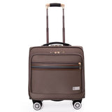 Universal Wheels Small Travel Trolley Luggage Drag Boxes Oxford Fabric Luggage 16 Commercial