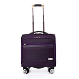Universal Wheels Small Travel Trolley Luggage Drag Boxes Oxford Fabric Luggage 16 Commercial