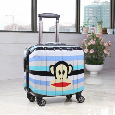 Travel Tale  Super Light The Pc Cartoon Fashion 18 Inch Sizes Rolling Luggage Spinner Brand