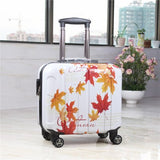 Travel Tale  Super Light The Pc Cartoon Fashion 18 Inch Sizes Rolling Luggage Spinner Brand