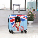 Travel Tale  Super Light The Pc Cartoon Fashion 18 Inch Sizes Rolling Luggage Spinner Brand