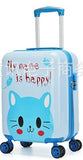 New Fashion 19'20' Cute Cartoon Suitcases Wheel Kids Boys And Girls Rolling Luggage Spinner Trolley