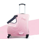 Fashion Cute Kids Trolley Suitcases Wheel Children Carry On Trunk Spinner 20Inch Rolling Luggage