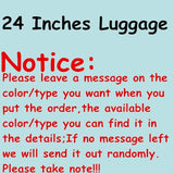 14 20 24 28 Inches Abs Hello Kitty Female Travel Luggage Sets,Pink Trolley Luggage,Women Green