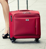 Wholesale!16Inch Trolley Luggage Commercial Small Luggage Oxford Fabric Travel Bag Computer