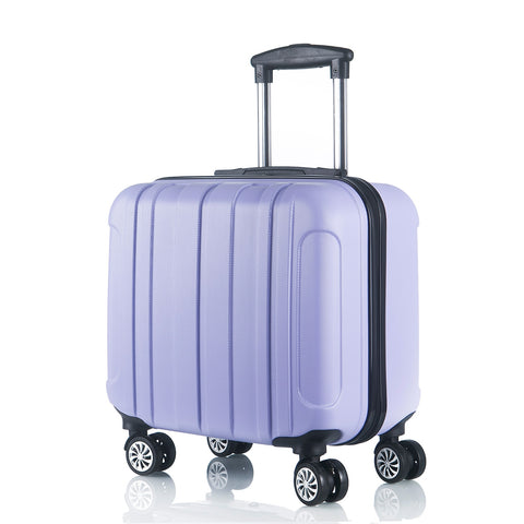 Luggage Suitcase 17Inch Spinner Carry-Ons Children Password Luggage Set Wearproof Travel Suitcase