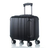 Luggage Suitcase 17Inch Spinner Carry-Ons Children Password Luggage Set Wearproof Travel Suitcase