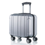 Luggage Suitcase 17Inch Spinner Carry-Ons Children Password Luggage Set Wearproof Travel Suitcase