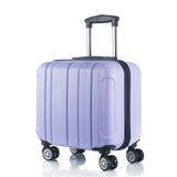 Luggage Suitcase 17Inch Spinner Carry-Ons Children Password Luggage Set Wearproof Travel Suitcase