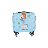 Carry On Luggage 18 Inch Spinner Cartoon Unisex Kids Luggage Wearproof Suitcases And Travel Bags