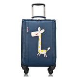 Trolley Luggage 24 Universal Wheels Travel Luggage Bag 20 Doodle Small 16 Luggage,High Quality