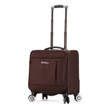 Male Trolley Luggage Oxford Fabric Luggage 18 Commercial Luggage Wheels Travel Universal Female Bag