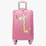 Trolley Luggage 24 Universal Wheels Travel Luggage Bag 20 Doodle Small 16 Luggage,High Quality