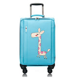 Trolley Luggage 24 Universal Wheels Travel Luggage Bag 20 Doodle Small 16 Luggage,High Quality