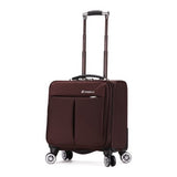 Travel Trolley Luggage Commercial Universal Wheels Luggage 18 Oxford Fabric For Small Soft Box
