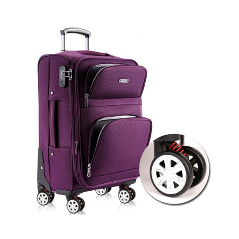 Oxford Rolling Luggage Business Suitcase Wheels Carry On Trolley,High Capacity Password Travel
