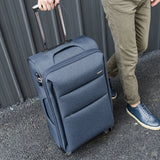 Cool Fluid Oxford Fabric Box Luggage Female Universal Wheels Trolley Luggage Bag Travel Bag Male