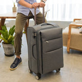 Cool Fluid Oxford Fabric Box Luggage Female Universal Wheels Trolley Luggage Bag Travel Bag Male