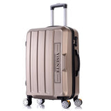 Wholesale!14 24Inches Abs Hardside Case Travel Luggage Sets On Universal Wheels,Male And Female