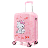 Children'S Trolleycase,Child Boarding Luggage,Universal Wheel Baby Cute Travel Suitcase,Password