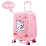 Children'S Trolleycase,Child Boarding Luggage,Universal Wheel Baby Cute Travel Suitcase,Password