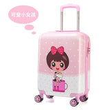 Children'S Trolleycase,Child Boarding Luggage,Universal Wheel Baby Cute Travel Suitcase,Password