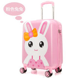Children'S Trolleycase,Child Boarding Luggage,Universal Wheel Baby Cute Travel Suitcase,Password