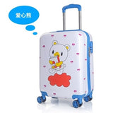Children'S Trolleycase,Child Boarding Luggage,Universal Wheel Baby Cute Travel Suitcase,Password