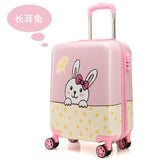 Children'S Trolleycase,Child Boarding Luggage,Universal Wheel Baby Cute Travel Suitcase,Password