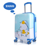Children'S Trolleycase,Child Boarding Luggage,Universal Wheel Baby Cute Travel Suitcase,Password