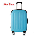 Wholesale!Cooskin 24Inch Abs Pc Universal Wheels Travel Luggage For Woman,High Quality Lovely