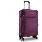 Pu Trolley Case,Universal Wheel Suitcase,Oxford Password Box,Large Capacity Valise,20"Boarding