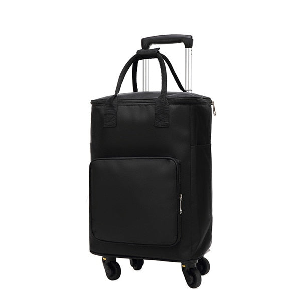 Shopping Cart, Grocery Bag With Wheels, Rolling Trolley Case, Portable ...