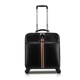 Rolling Luggage,Women Bag With Wheel,Pu Leather Commercial Suitcase,Men Soft Shell Travel Box