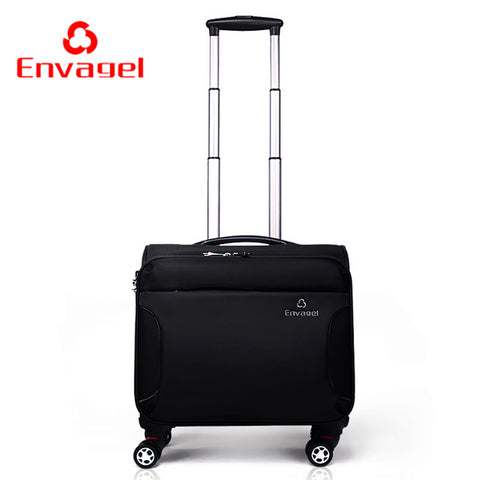 Commercial Universal Wheels Trolley Luggage Travel Luggage Male Soft Box Oxford Fabric