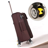 Cool Universal Wheels Trolley Luggage Oxford Fabric Box Travel Bag Luggage 18 20 22 24 26 28 Inches