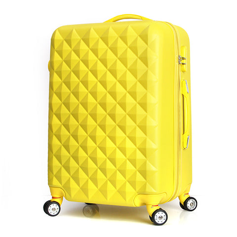 Wholesale!Girl Lovely Korea Fashion Abs Hardside Trolley Travel Luggage On Universal