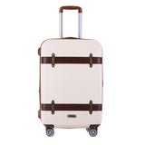 Wholesale!20 24Inches Abs Hardside Case Retro Trolley Luggage On Universal Wheels,High Quality