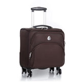 Commercial Universal Wheels Trolley Luggage Travel Bag Luggage Male Soft Box Oxford Fabric 16