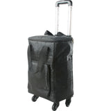 Foldable Trolley Case,Universal Wheel Portable Shopping Cart,Aluminum Alloy Trolley Shopping