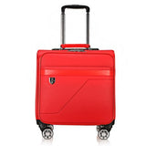 Fashion Trolley Case,Business Boarding Box,Universal Wheel 16 Inch Luggage Bag,Pu Valise,Silent