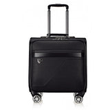 Fashion Trolley Case,Business Boarding Box,Universal Wheel 16 Inch Luggage Bag,Pu Valise,Silent