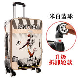 Upgrade Detachable Trolley Case,Universal Wheel Trunk,26"/28"Large Luggage,Pu Waterproof