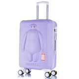 Universal Wheel Trolley Case,Children'S Tow Box,Anime Trip Bag,Cute 20 Inch Boarding