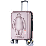 Universal Wheel Trolley Case,Children'S Tow Box,Anime Trip Bag,Cute 20 Inch Boarding