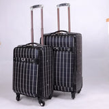 Trolley Case, Universal Wheel Suitcase, Lined Laminated Luggage Bag,High Quality Pu Fabric Large