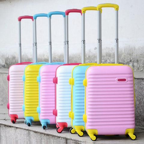 Abs 24 Inch Suitcase, 20Inch Boarding Luggage ,Universal Wheel Trolley Case,Student Password