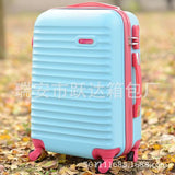 Abs 24 Inch Suitcase, 20Inch Boarding Luggage ,Universal Wheel Trolley Case,Student Password