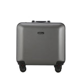 18"Aluminum Frame Trolley Case,Universal Wheel Boarding Box,Fashion Travel Suitcase,Rolling